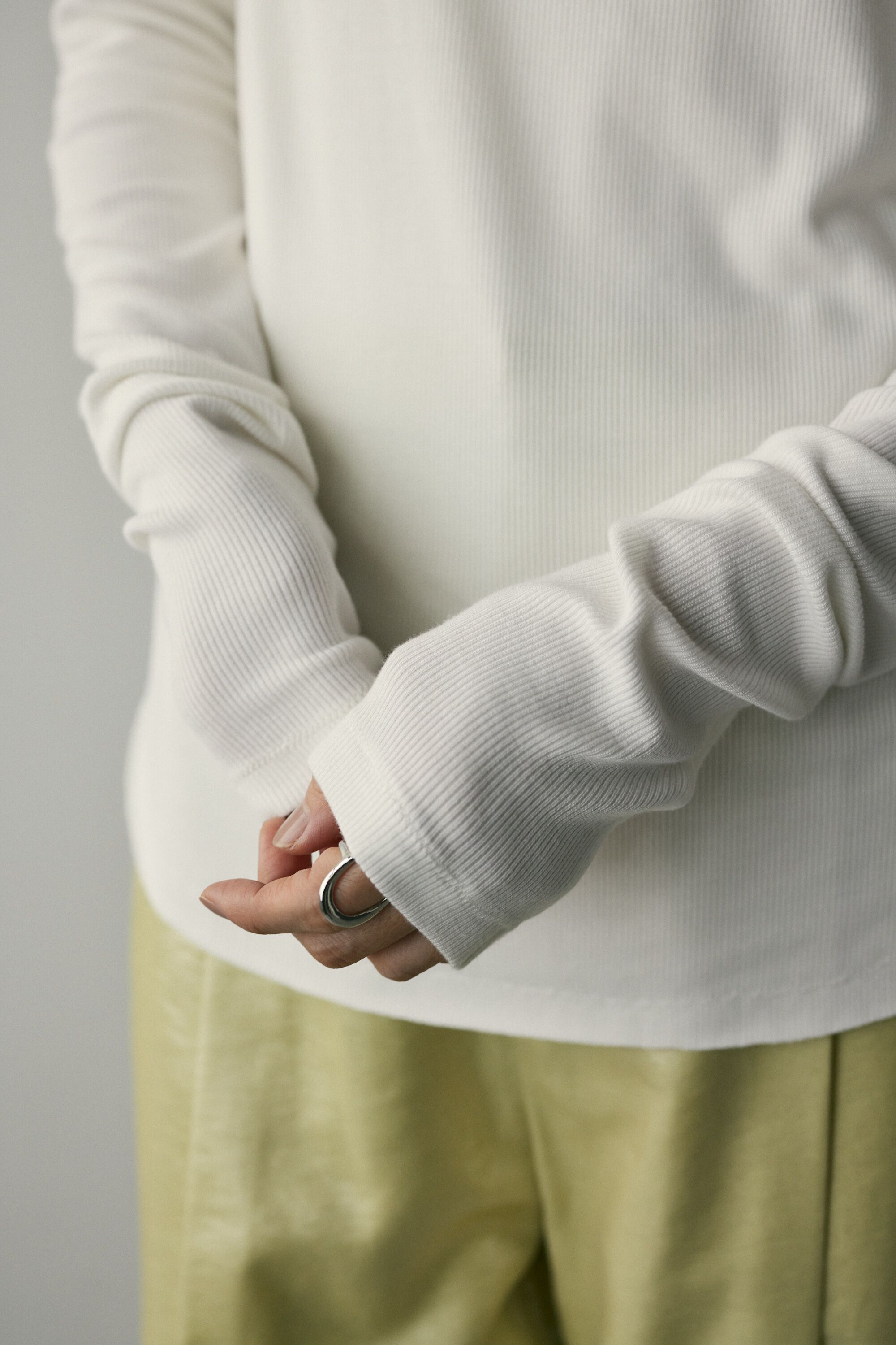 STYLEMIXER「ソフトリブハイネックトップ」|Tシャツ・カットソー|