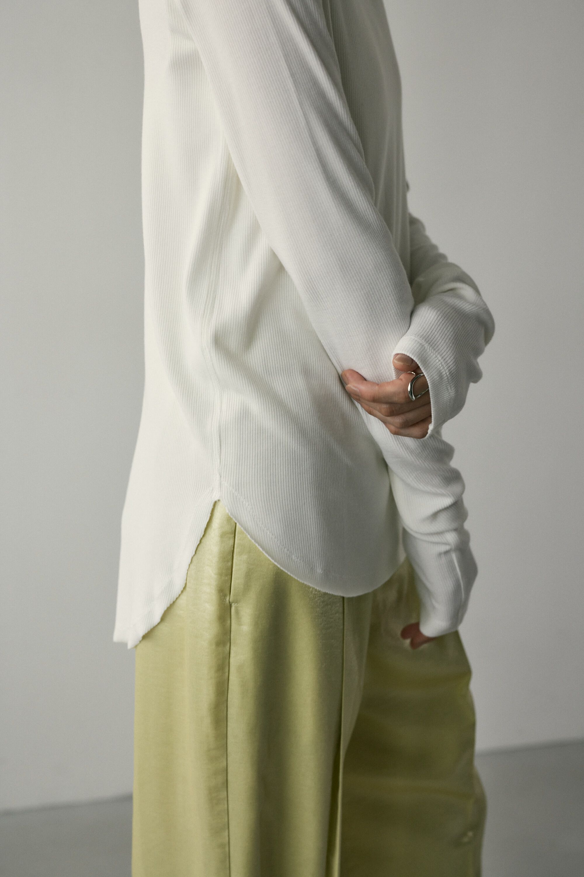 STYLEMIXER「ソフトリブハイネックトップ」|Tシャツ・カットソー|