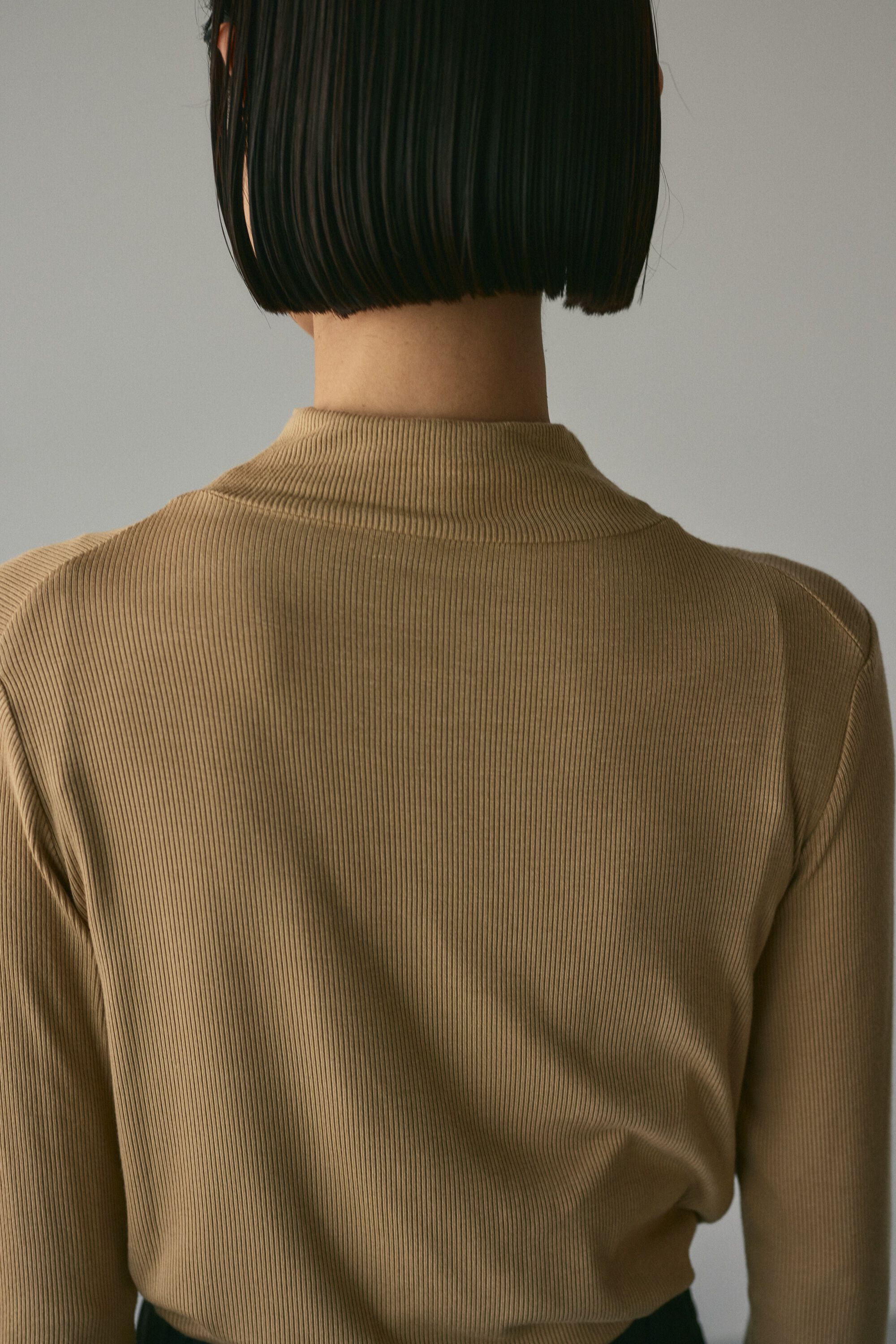 STYLEMIXER「ソフトリブハイネックトップ」|Tシャツ・カットソー|