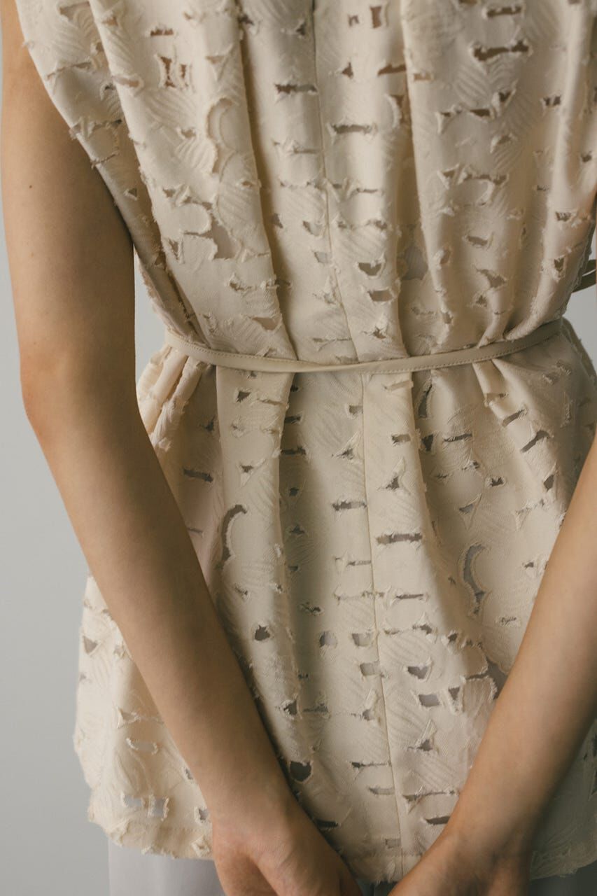 STYLEMIXER「2WAYジャガードチョーカートップ」|タンクトップ|