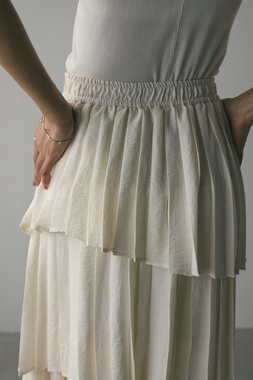 STYLEMIXER「プリーツティアードスカート」|スカート|