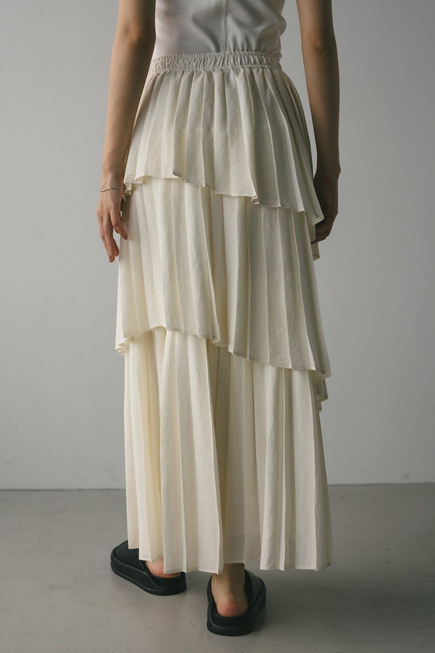 STYLEMIXER「プリーツティアードスカート」|スカート|