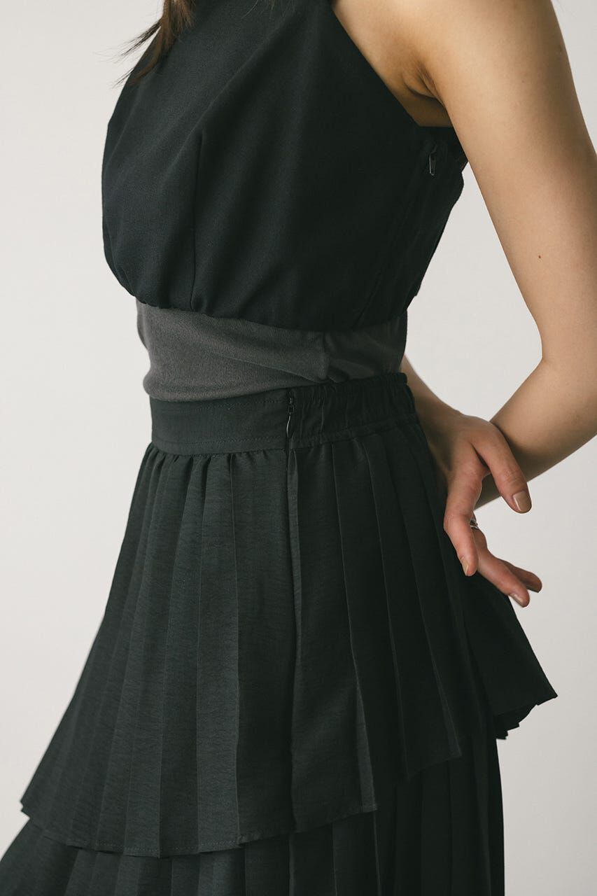 STYLEMIXER「プリーツティアードスカート」|スカート|