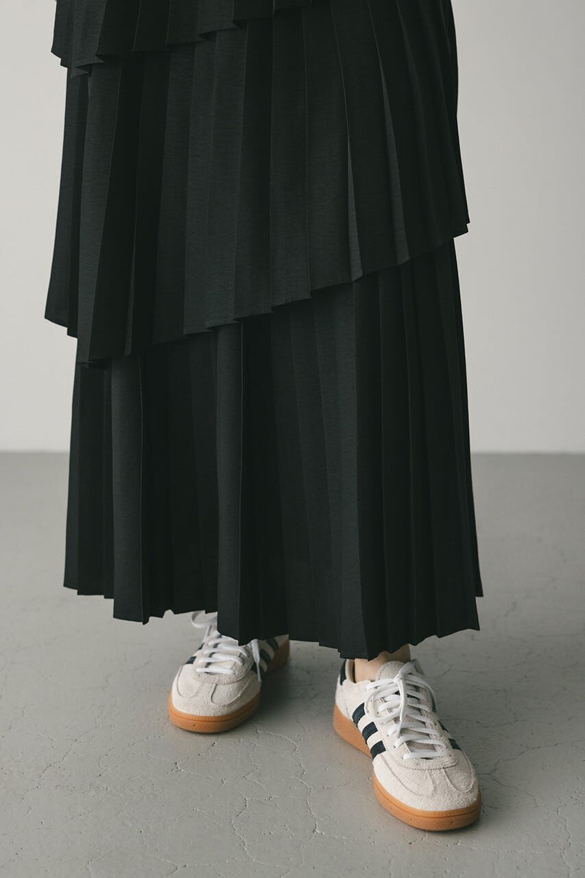STYLEMIXER「プリーツティアードスカート」|スカート|