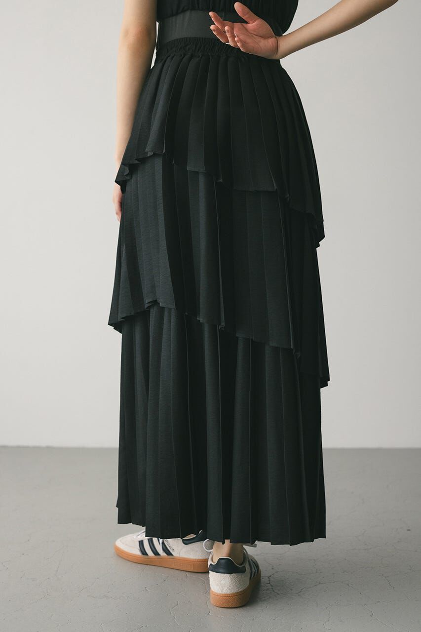 STYLEMIXER「プリーツティアードスカート」|スカート|