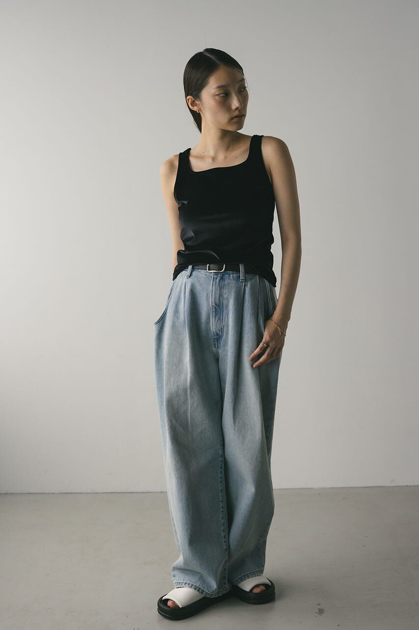 STYLEMIXER「ベロアタンクトップ」|タンクトップ|