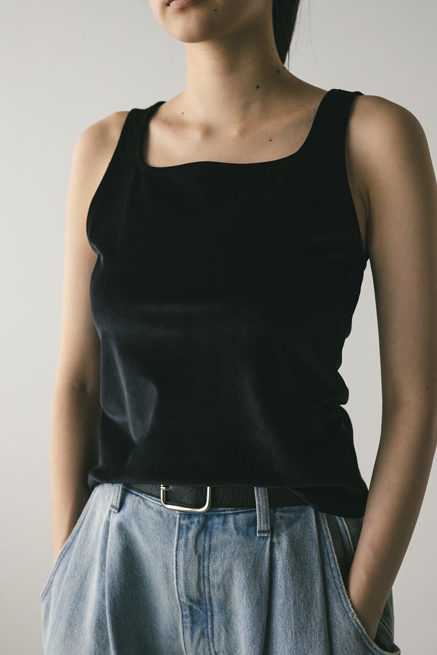 STYLEMIXER「ベロアタンクトップ」|タンクトップ|