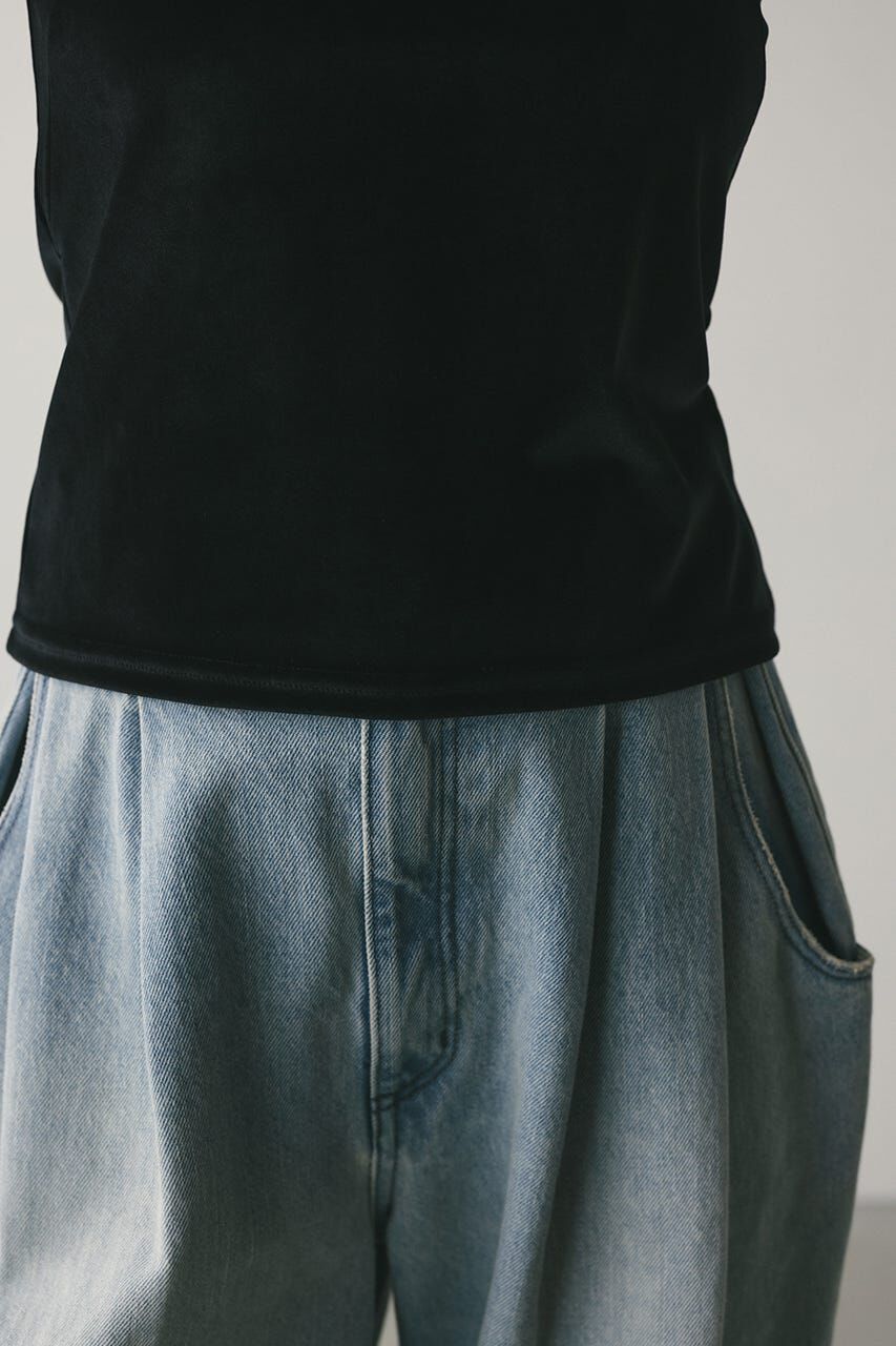 STYLEMIXER「ベロアタンクトップ」|タンクトップ|