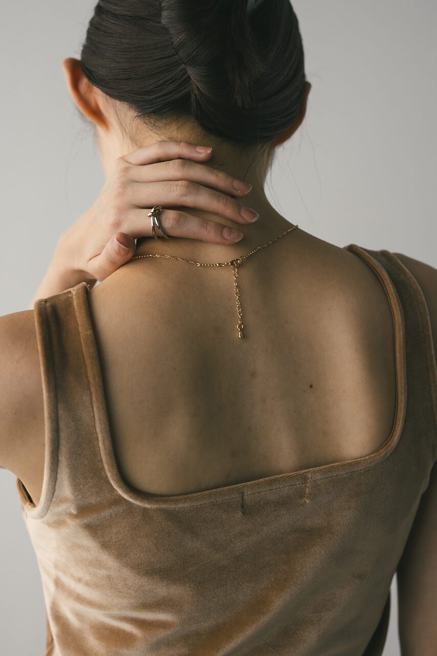 STYLEMIXER「ベロアタンクトップ」|タンクトップ|