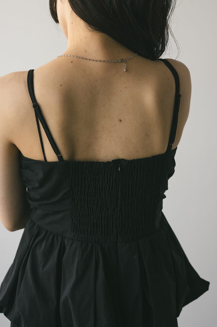 STYLEMIXER「ペプラムキャミトップ」|チューブトップ|