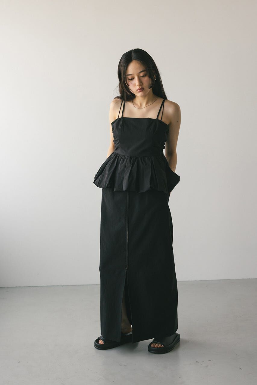 STYLEMIXER「ペプラムキャミトップ」|チューブトップ|