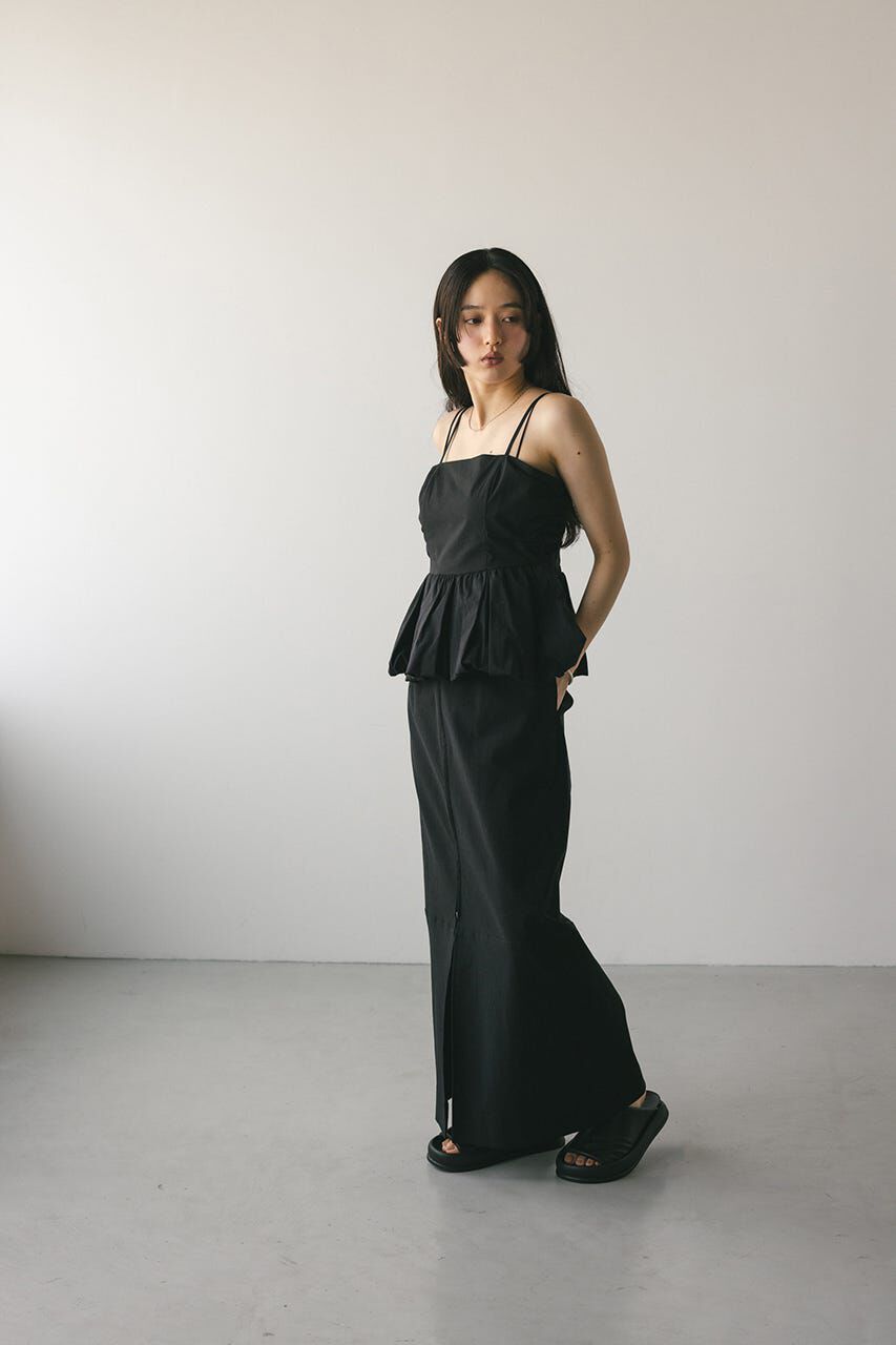 STYLEMIXER「ペプラムキャミトップ」|チューブトップ|