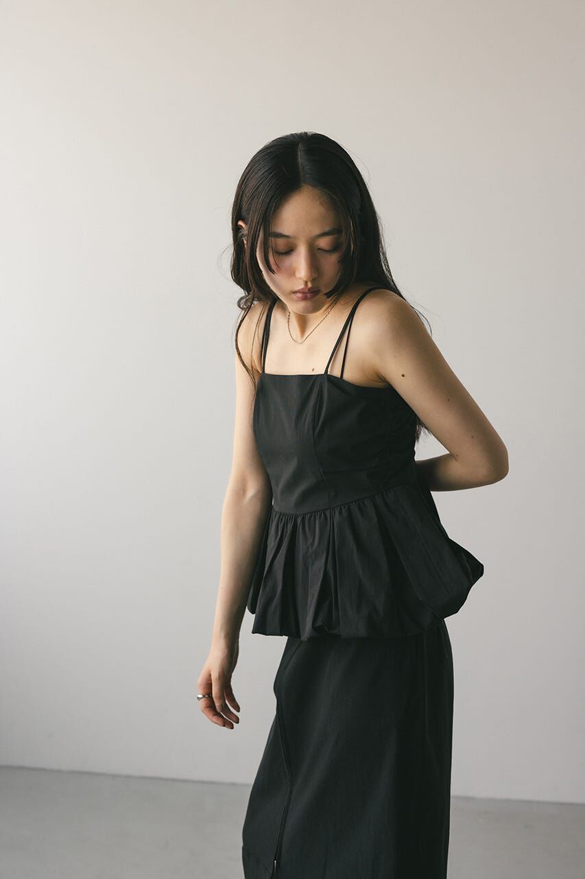 STYLEMIXER「ペプラムキャミトップ」|チューブトップ|