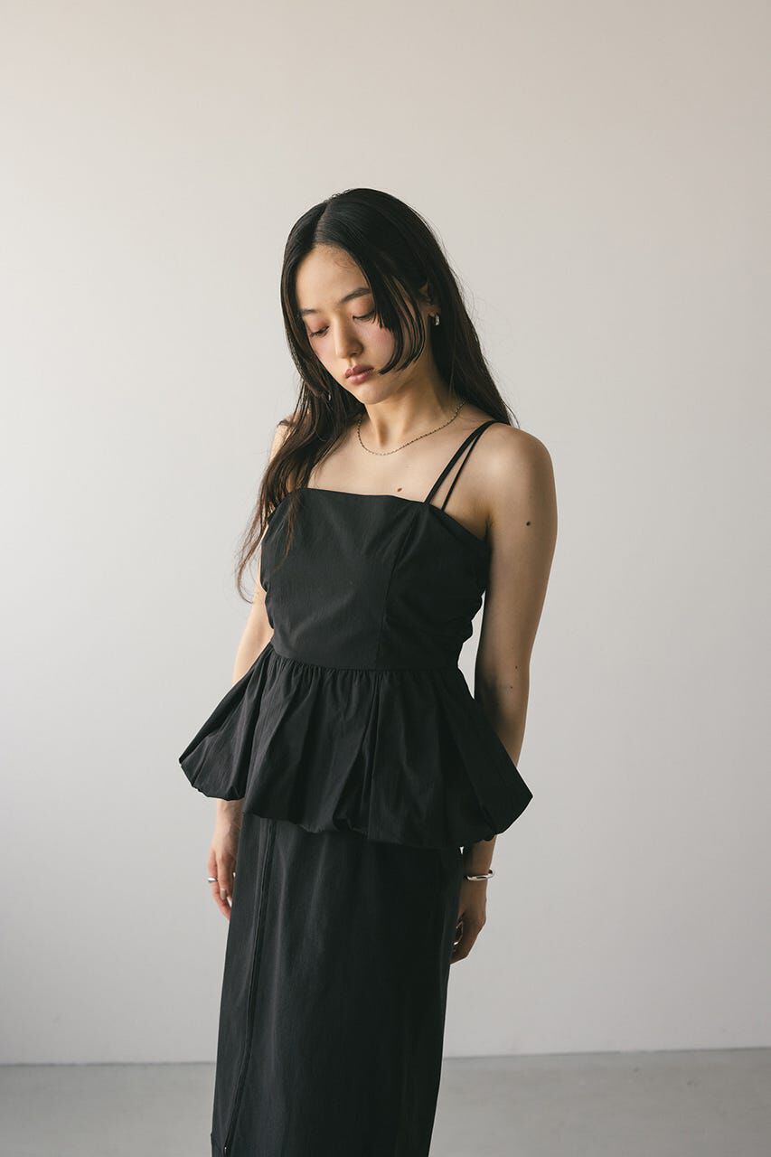 STYLEMIXER「ペプラムキャミトップ」|チューブトップ|