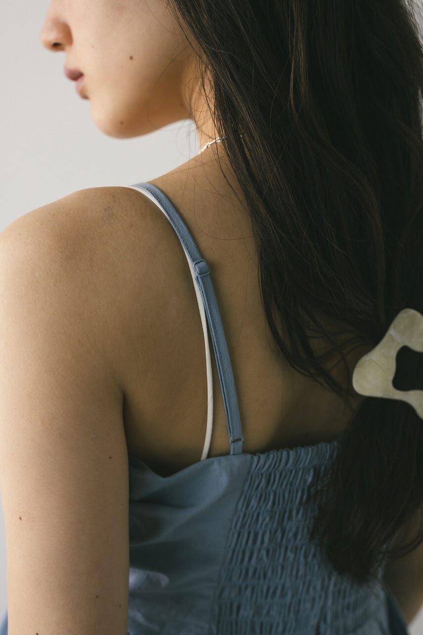 STYLEMIXER「ペプラムキャミトップ」|チューブトップ|