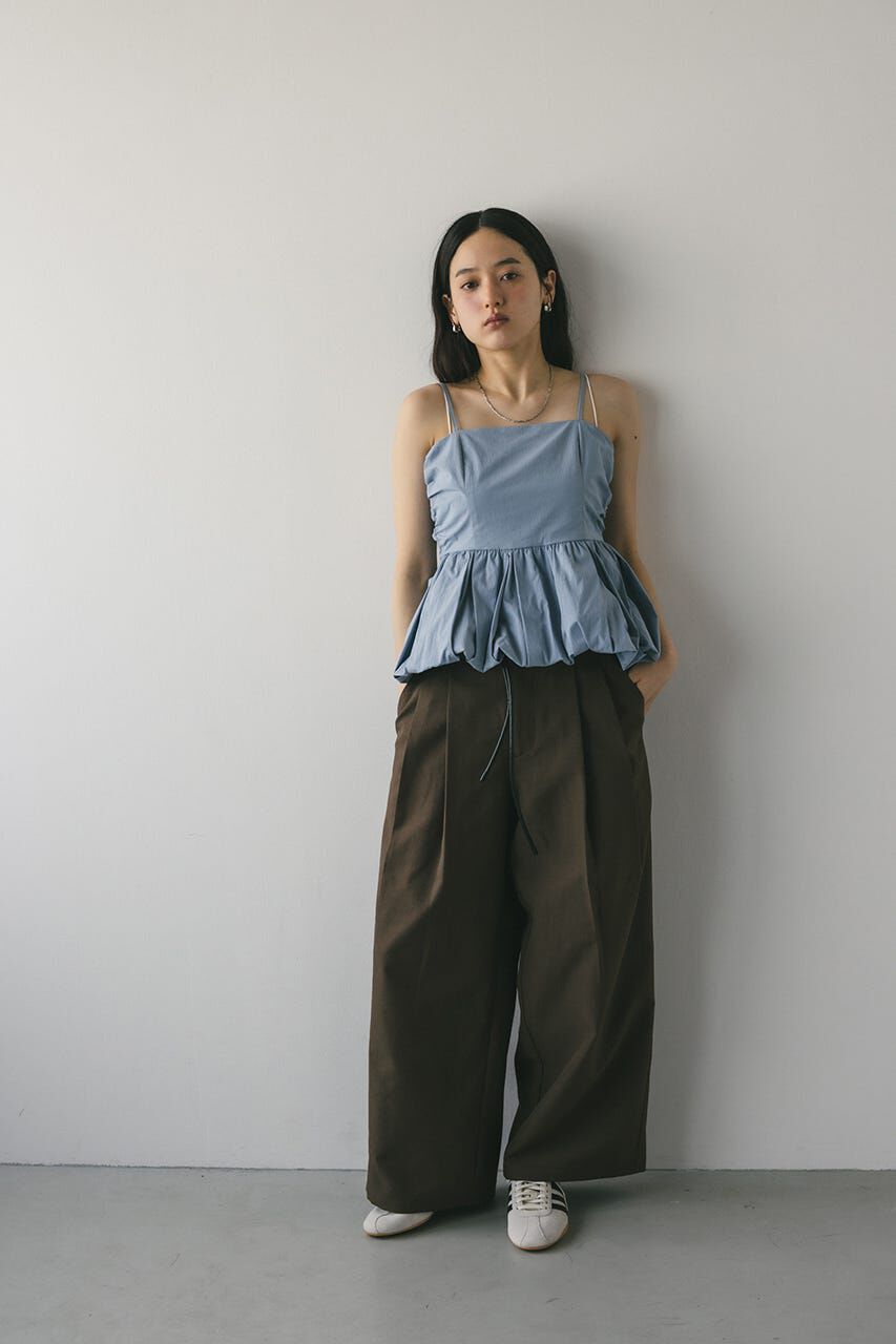 STYLEMIXER「ペプラムキャミトップ」|チューブトップ|