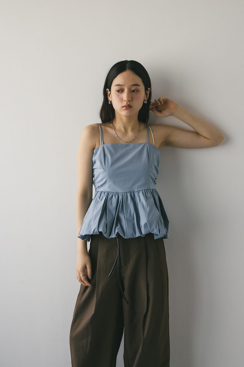 STYLEMIXER「ペプラムキャミトップ」|チューブトップ|