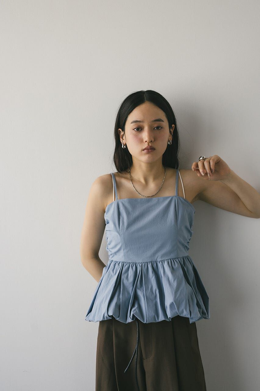 STYLEMIXER「ペプラムキャミトップ」|チューブトップ|