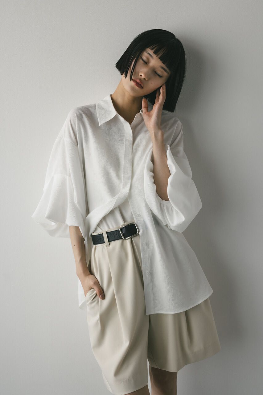 STYLEMIXER「ニュアンスタックスリーブシャツ」|シャツ・ブラウス|