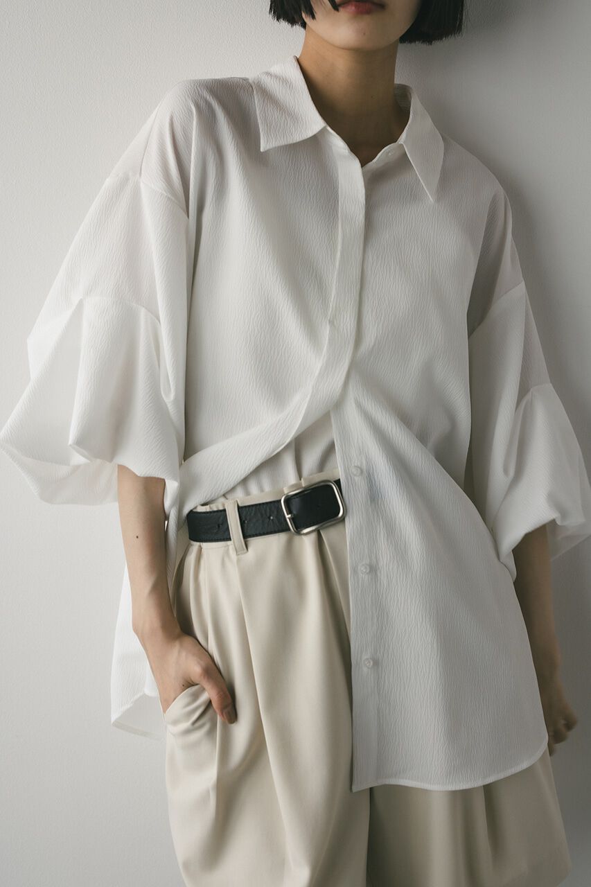 STYLEMIXER「ニュアンスタックスリーブシャツ」|シャツ・ブラウス|