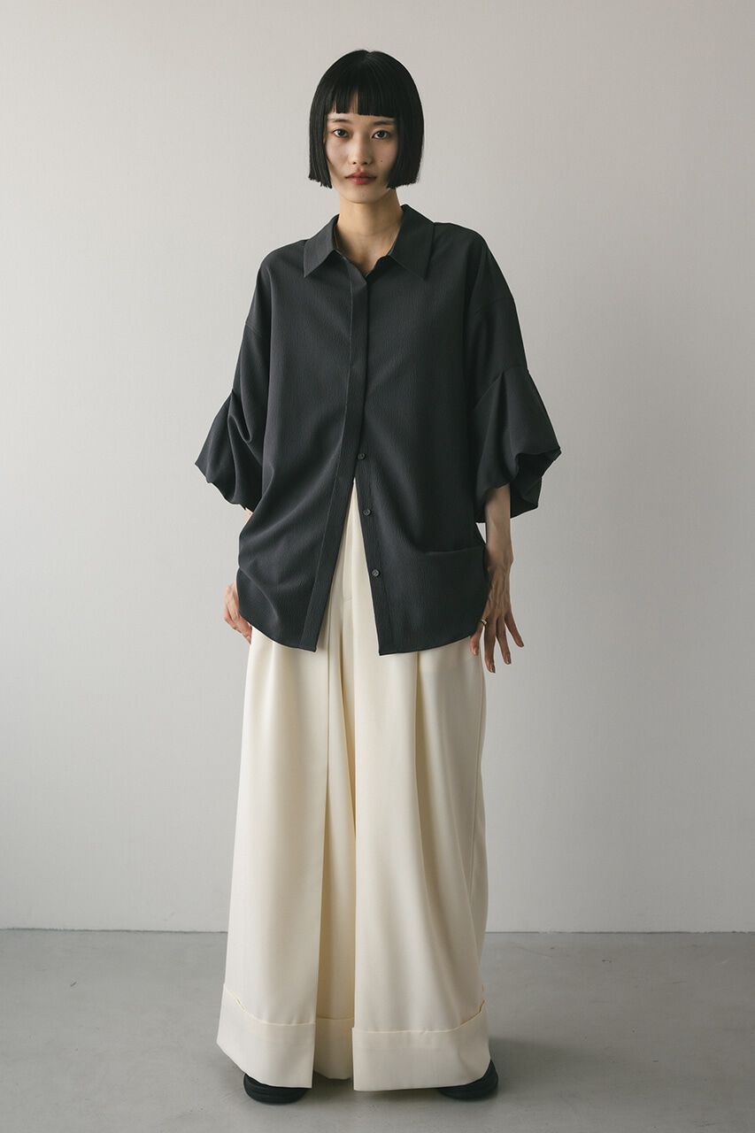 STYLEMIXER「ニュアンスタックスリーブシャツ」|シャツ・ブラウス|