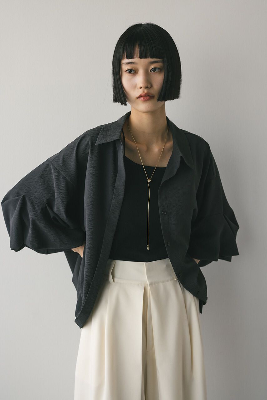 STYLEMIXER「ニュアンスタックスリーブシャツ」|シャツ・ブラウス|