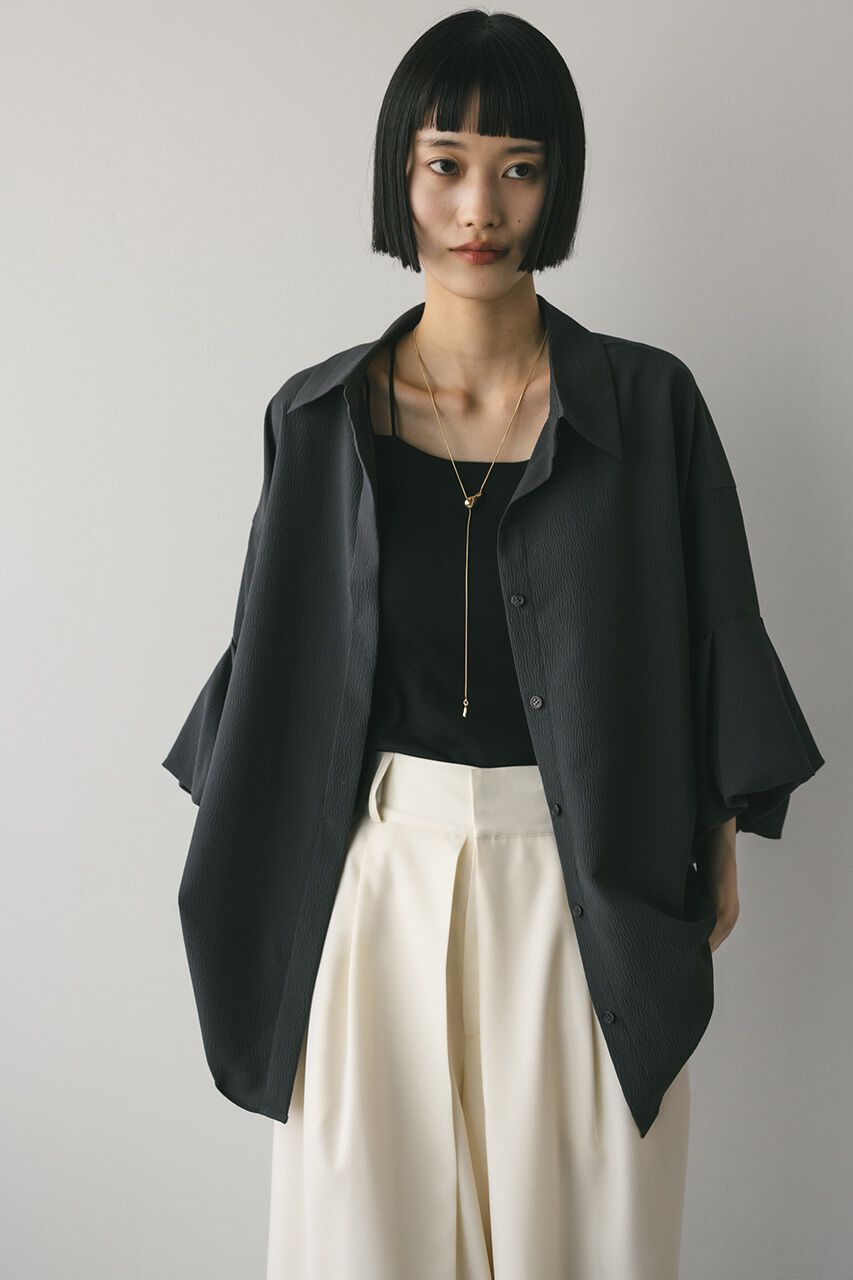 STYLEMIXER「ニュアンスタックスリーブシャツ」|シャツ・ブラウス|