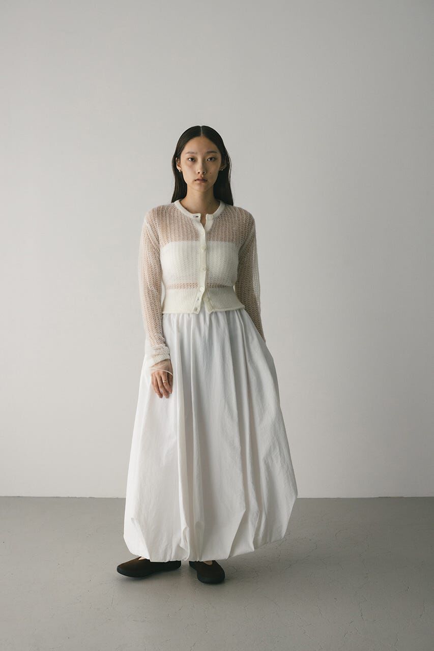 STYLEMIXER「タックバルーンギャザースカート」|スカート|WHT