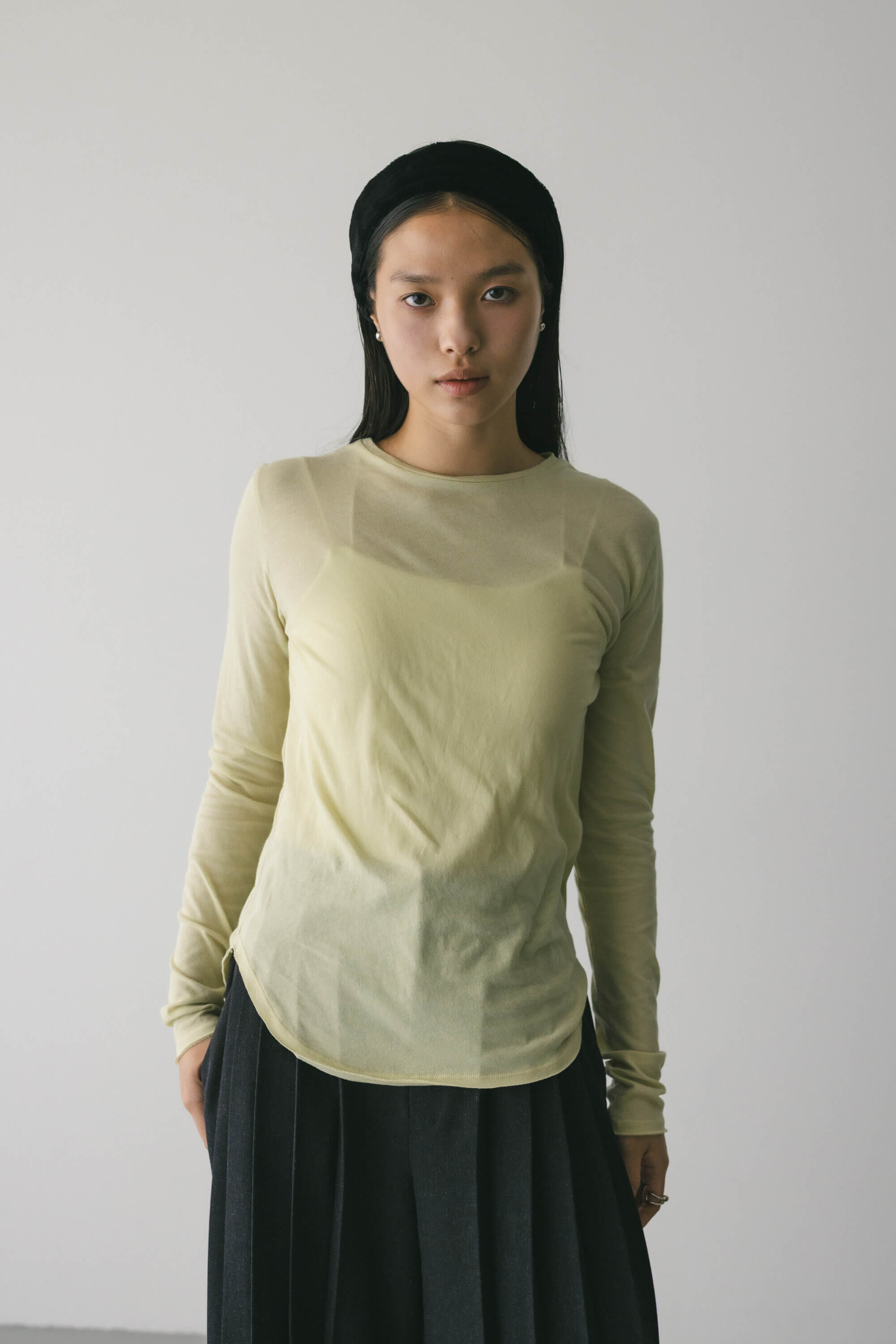 STYLEMIXER「ロングスリーブスキントップ」|Tシャツ・カットソー|