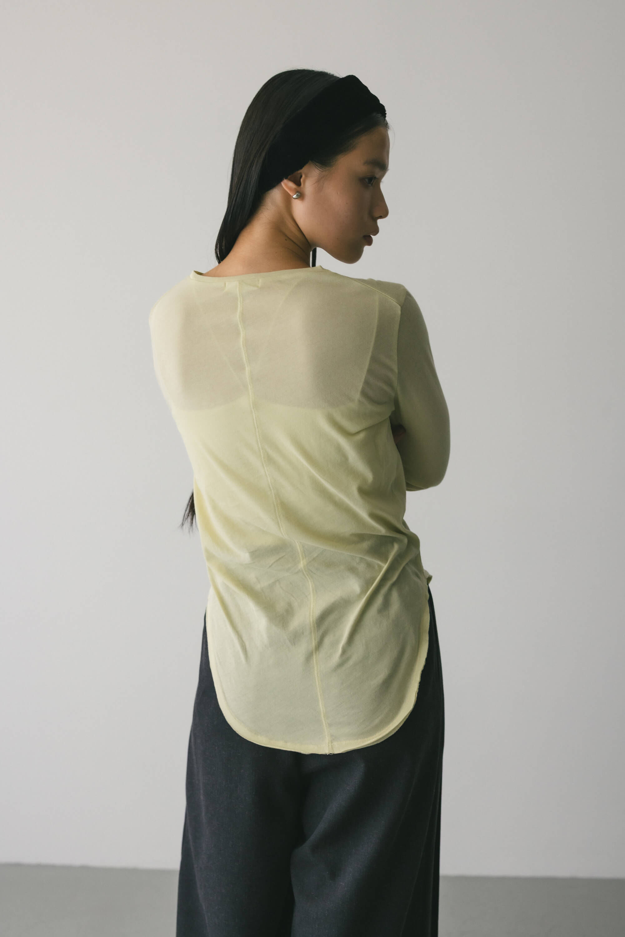 STYLEMIXER「ロングスリーブスキントップ」|Tシャツ・カットソー|