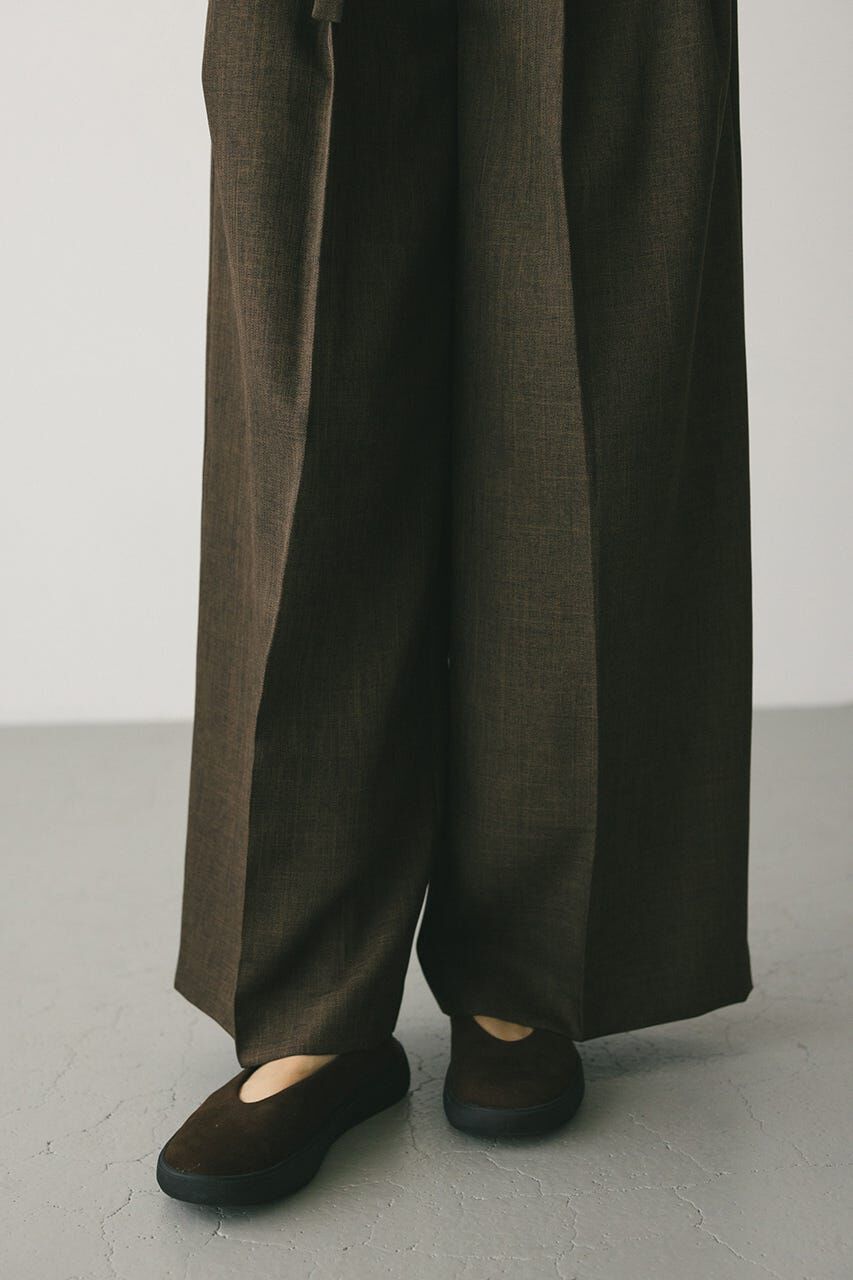 STYLEMIXER「ハイウエストワイドベルトパンツ」|その他|