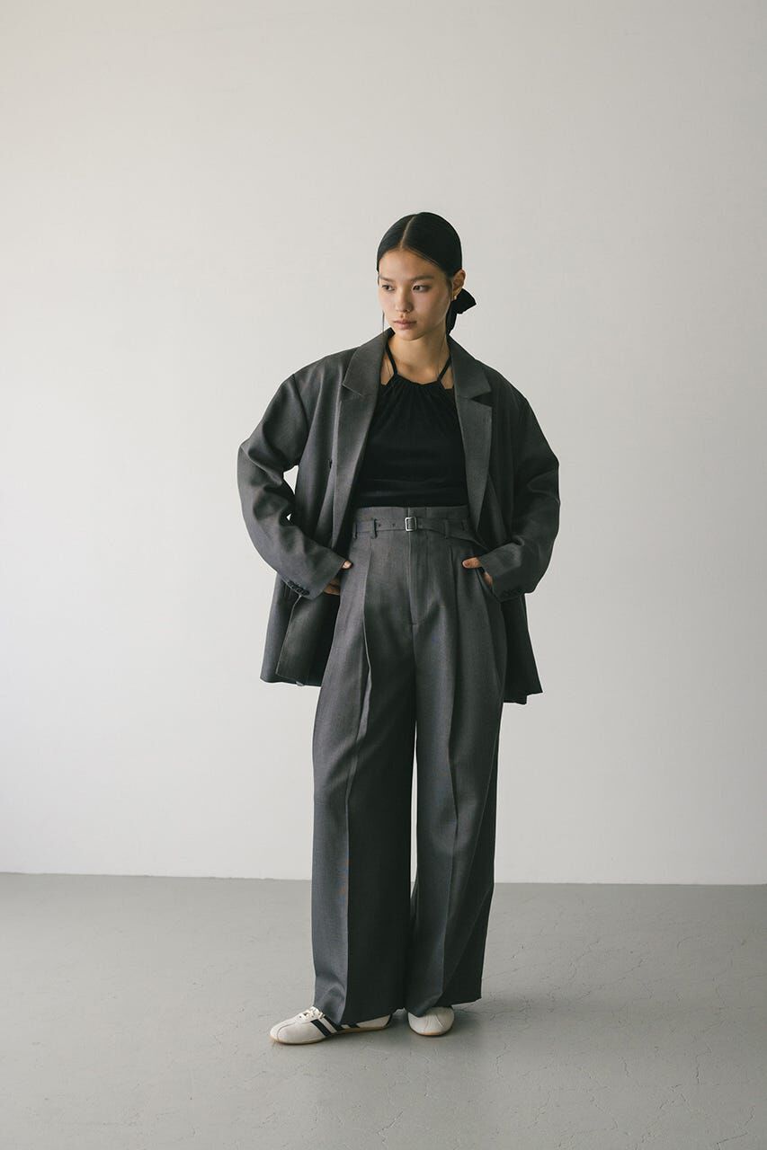 STYLEMIXER「ハイウエストワイドベルトパンツ」|その他|