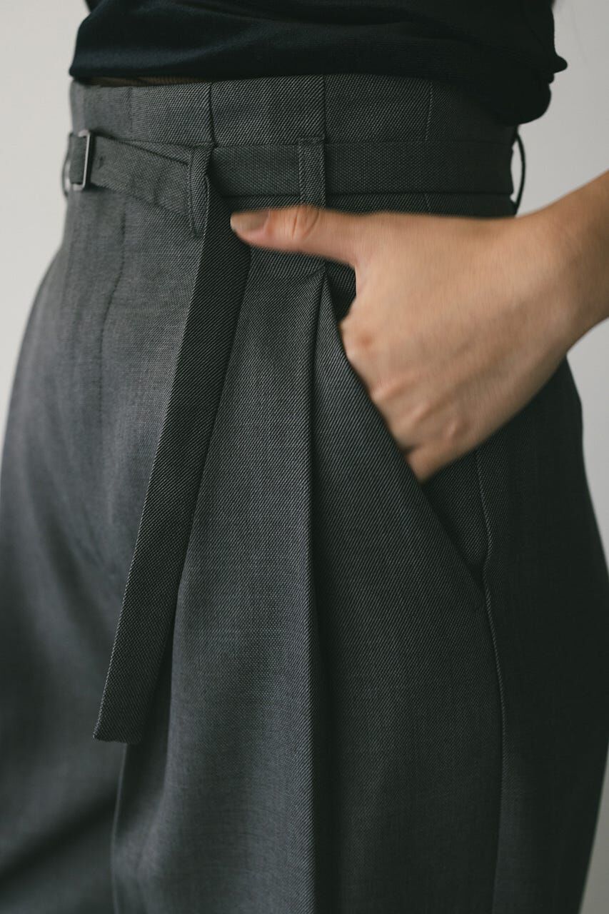 STYLEMIXER「ハイウエストワイドベルトパンツ」|その他|