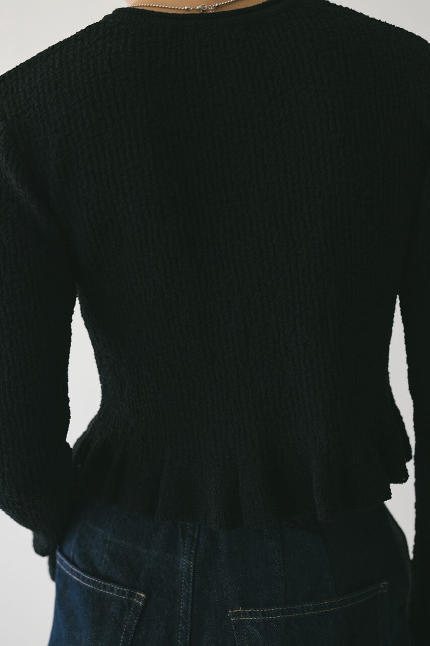 STYLEMIXER「フリルヘムデザインニット」|ニット・セーター|