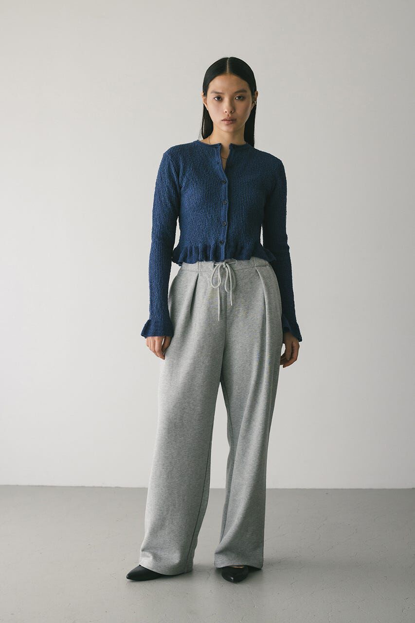 STYLEMIXER「フリルヘムデザインニット」|ニット・セーター|BLU