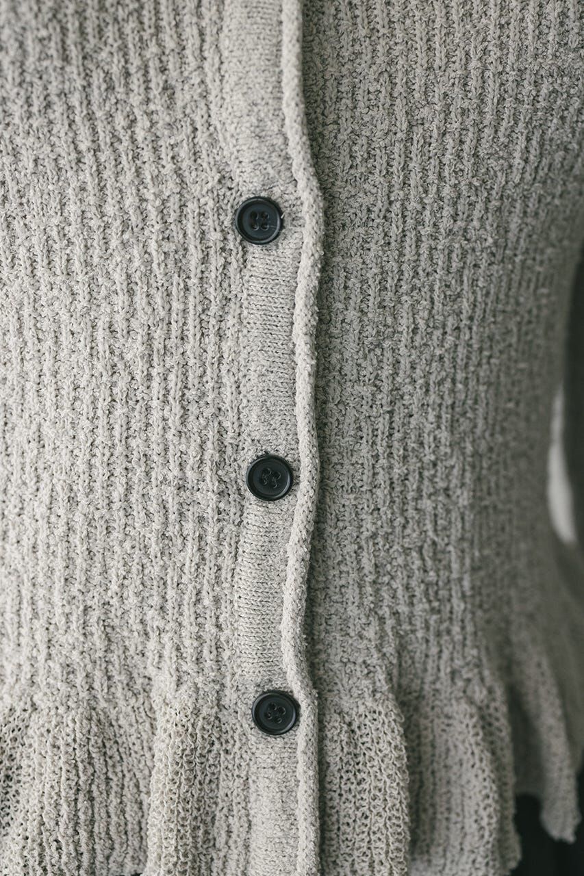 STYLEMIXER「フリルヘムデザインニット」|ニット・セーター|