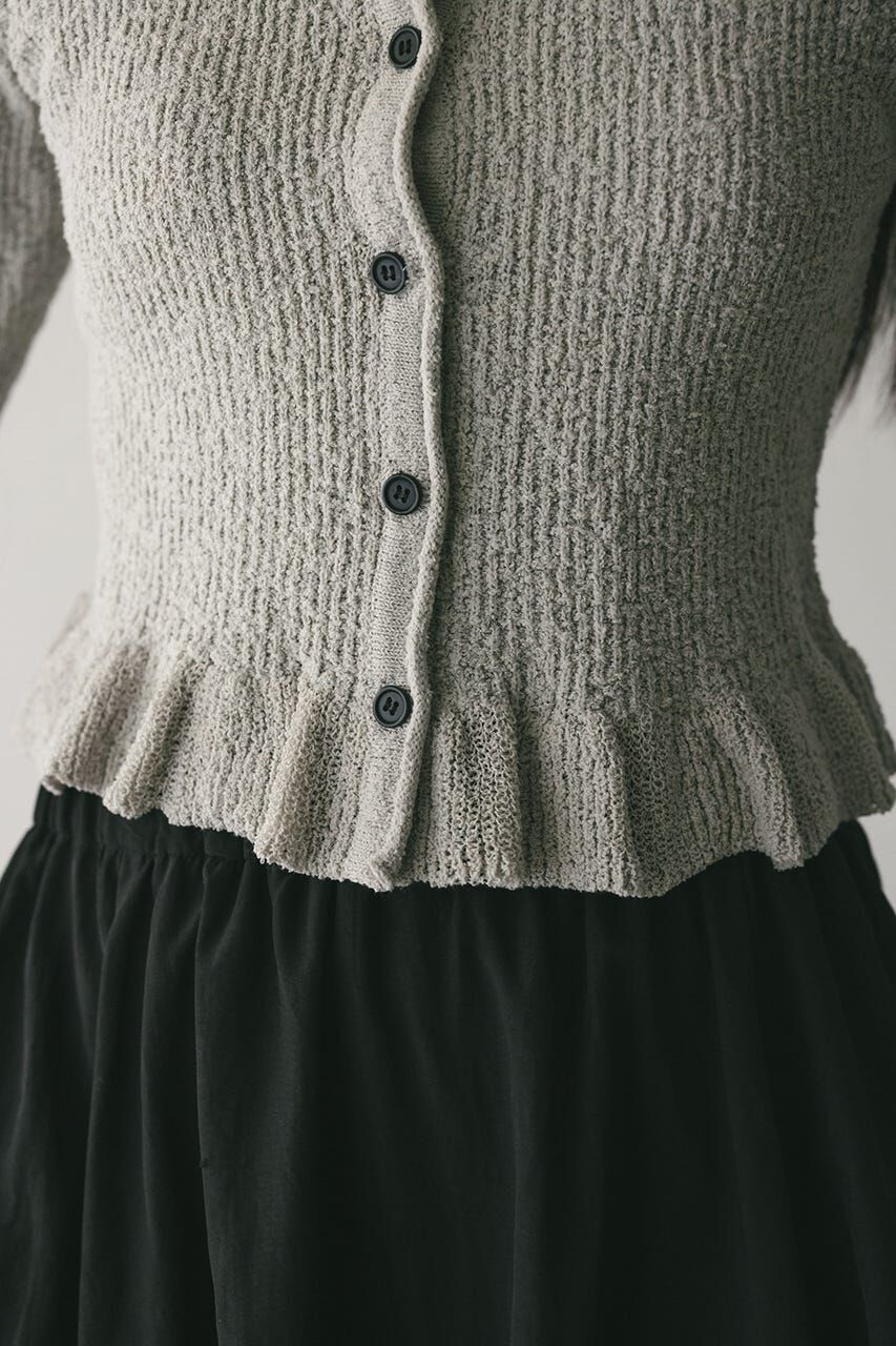 STYLEMIXER「フリルヘムデザインニット」|ニット・セーター|