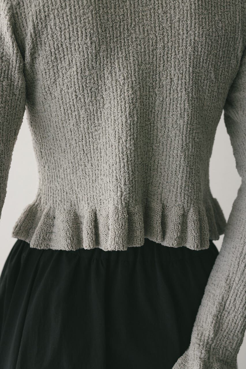 STYLEMIXER「フリルヘムデザインニット」|ニット・セーター|