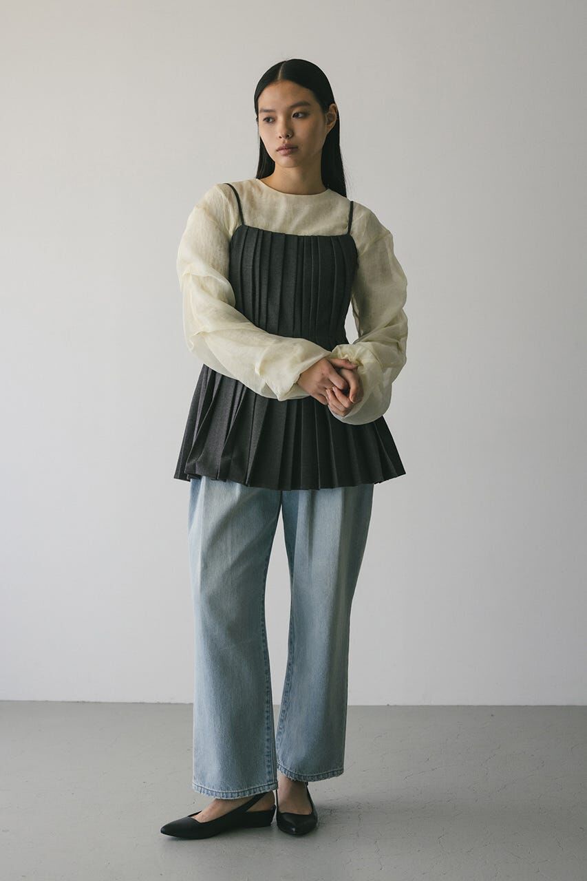 STYLEMIXER「シアーレイヤードトップ」|シャツ・ブラウス|