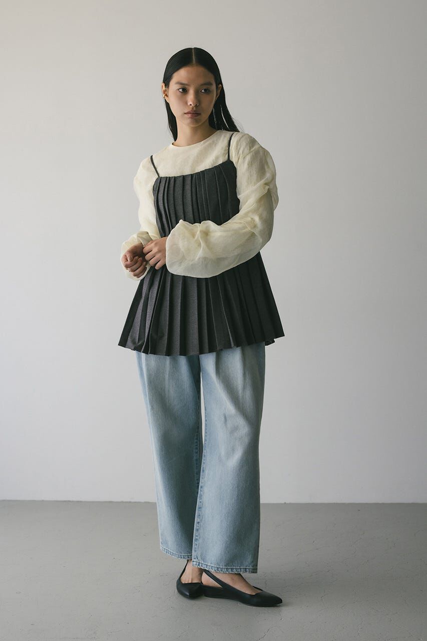 STYLEMIXER「シアーレイヤードトップ」|シャツ・ブラウス|