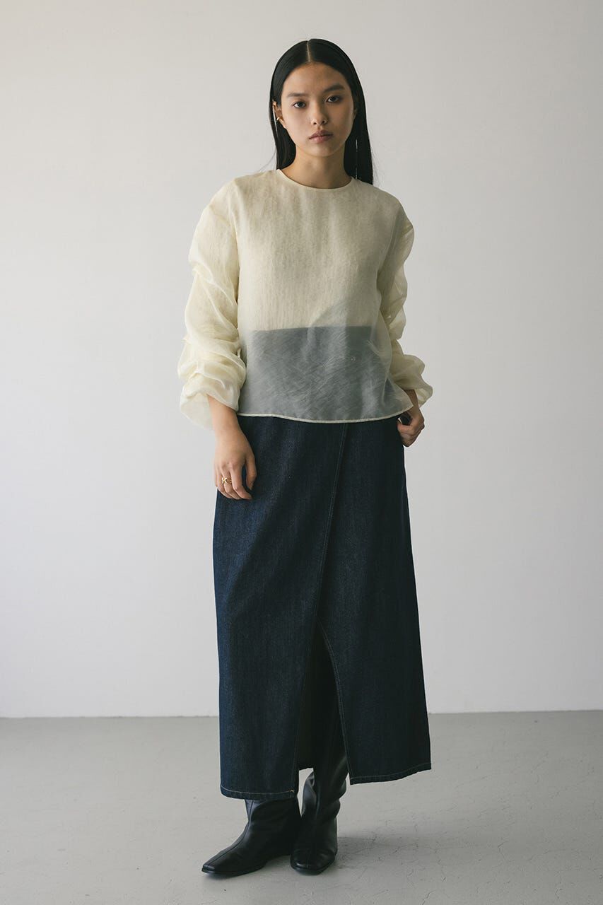 STYLEMIXER「シアーレイヤードトップ」|シャツ・ブラウス|