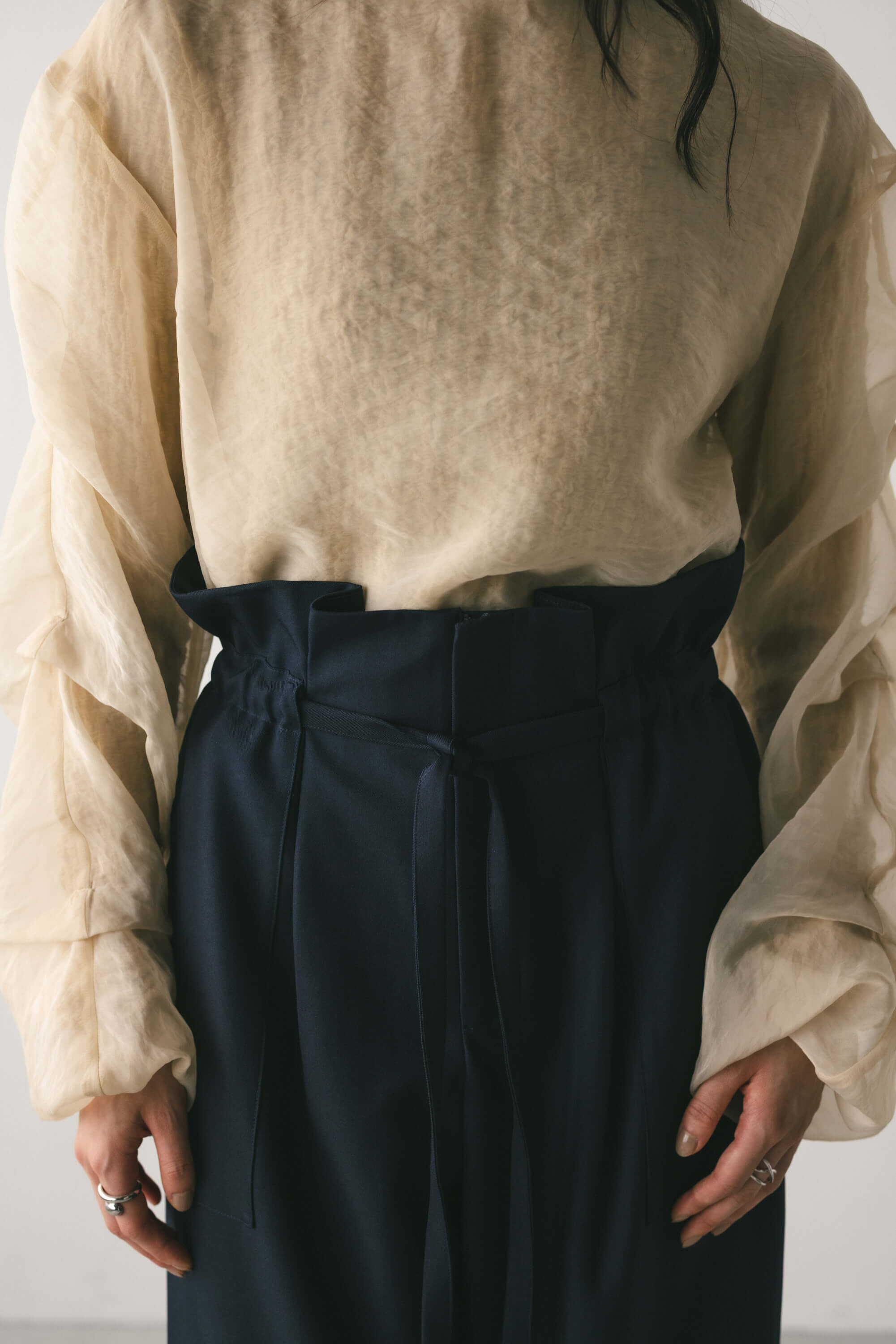 STYLEMIXER「シアーレイヤードトップ」|シャツ・ブラウス|