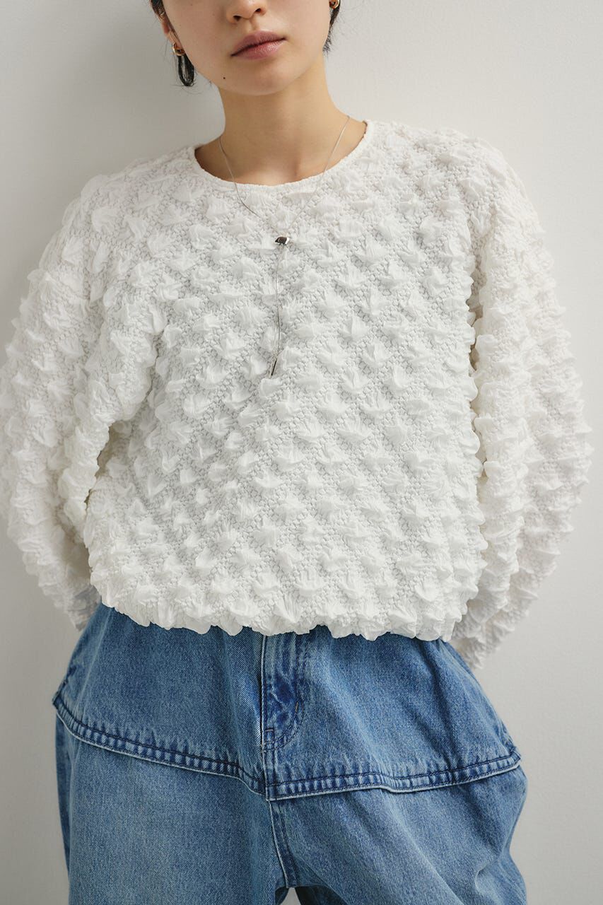 STYLEMIXER「フラッフィーバルーントップ」|シャツ・ブラウス|