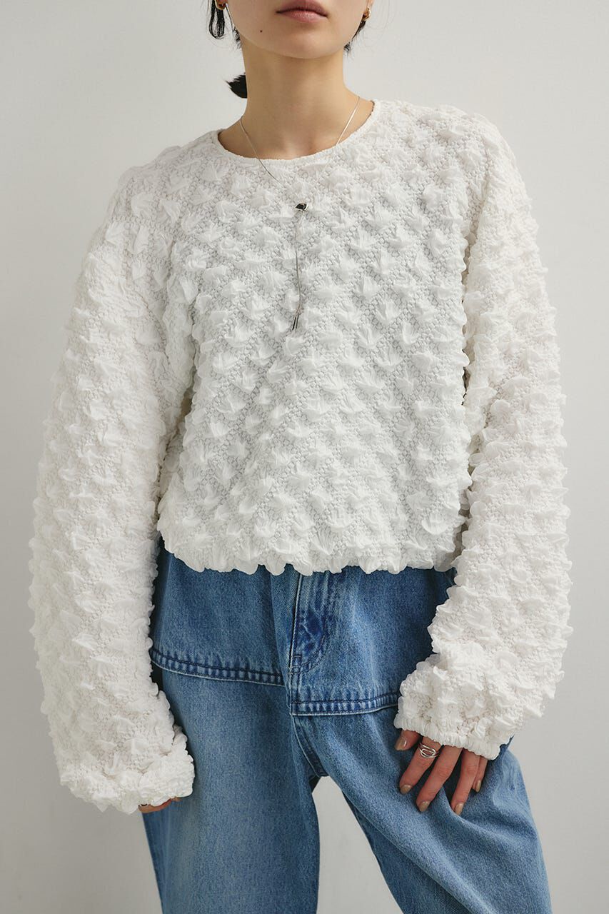 STYLEMIXER「フラッフィーバルーントップ」|シャツ・ブラウス|