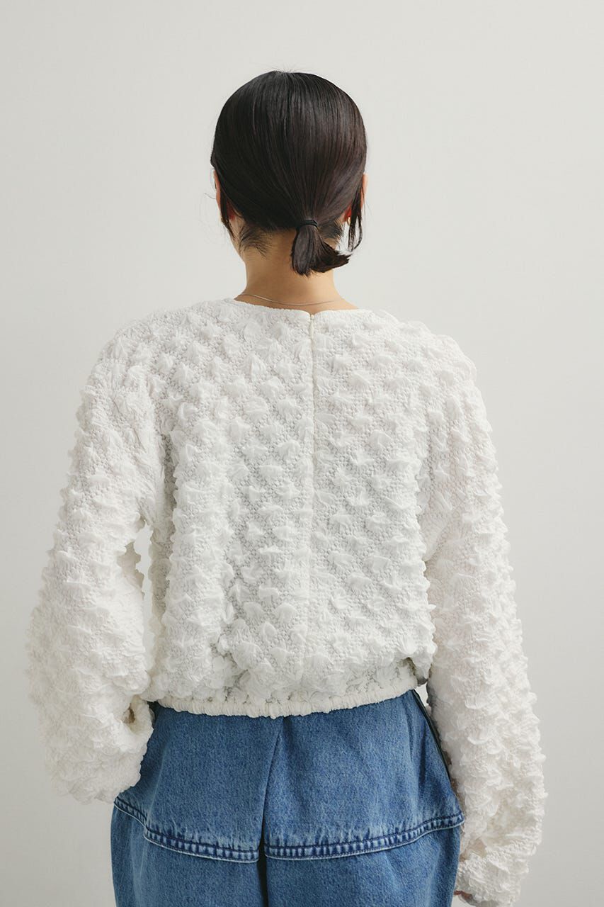 STYLEMIXER「フラッフィーバルーントップ」|シャツ・ブラウス|