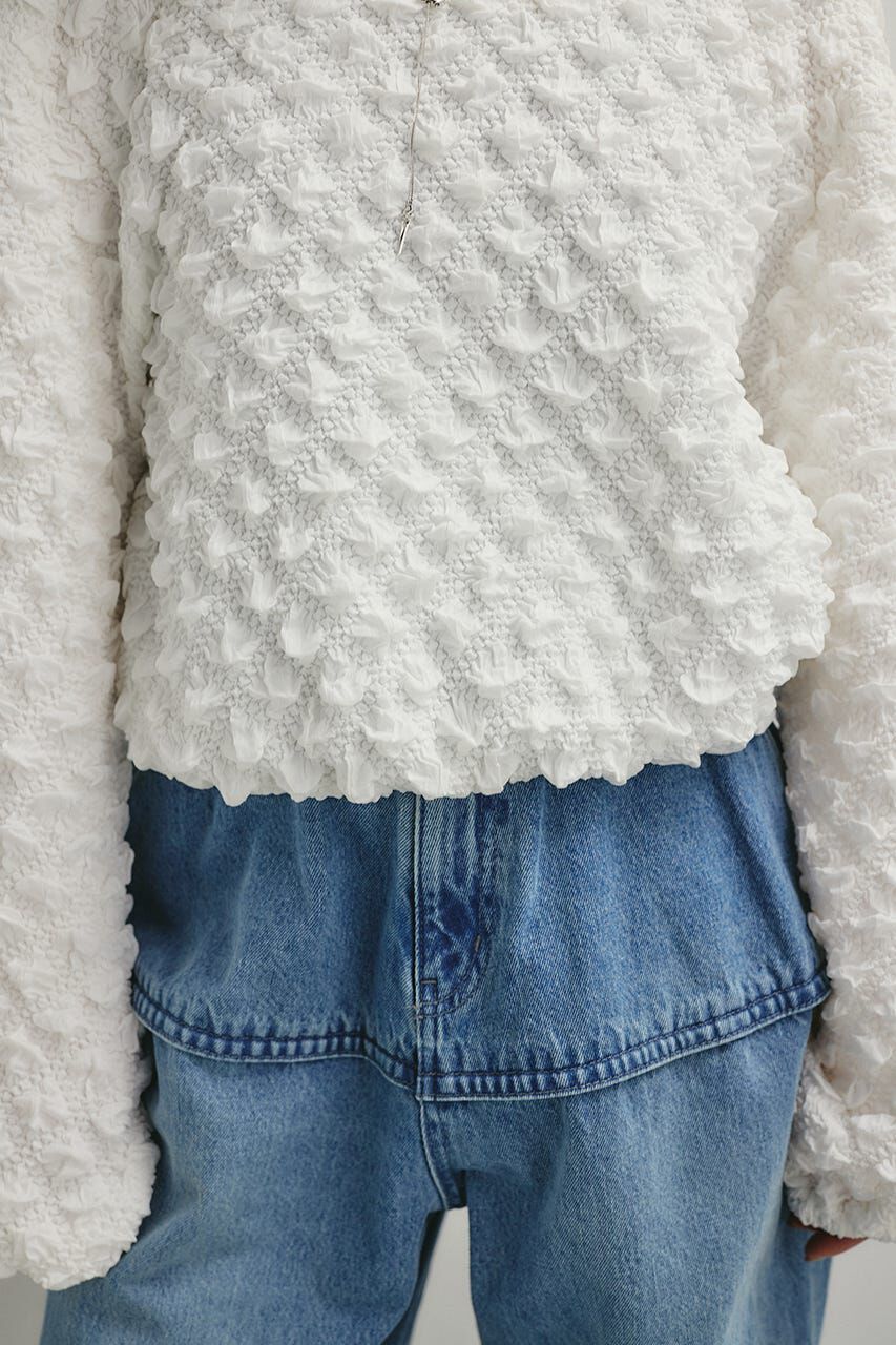 STYLEMIXER「フラッフィーバルーントップ」|シャツ・ブラウス|