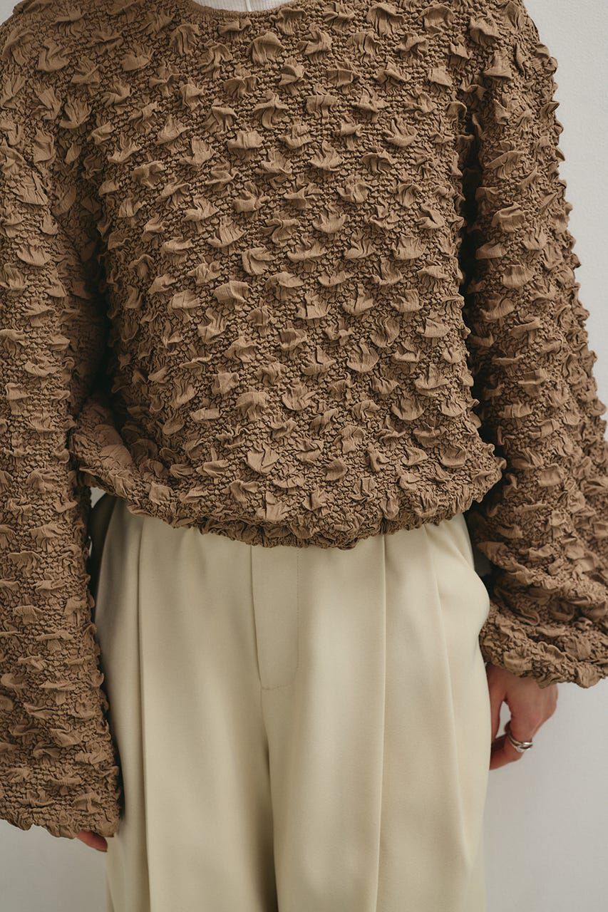 STYLEMIXER「フラッフィーバルーントップ」|シャツ・ブラウス|