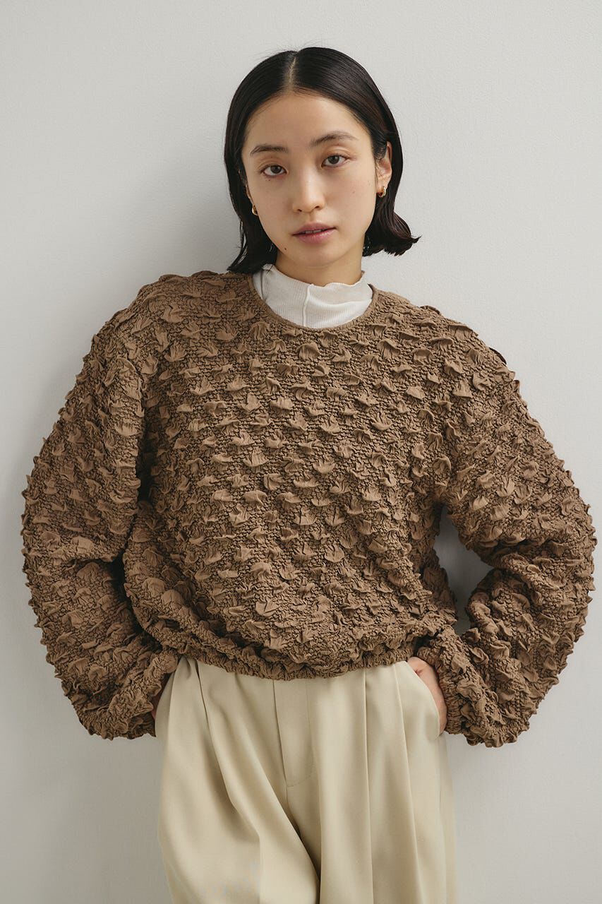 STYLEMIXER「フラッフィーバルーントップ」|シャツ・ブラウス|