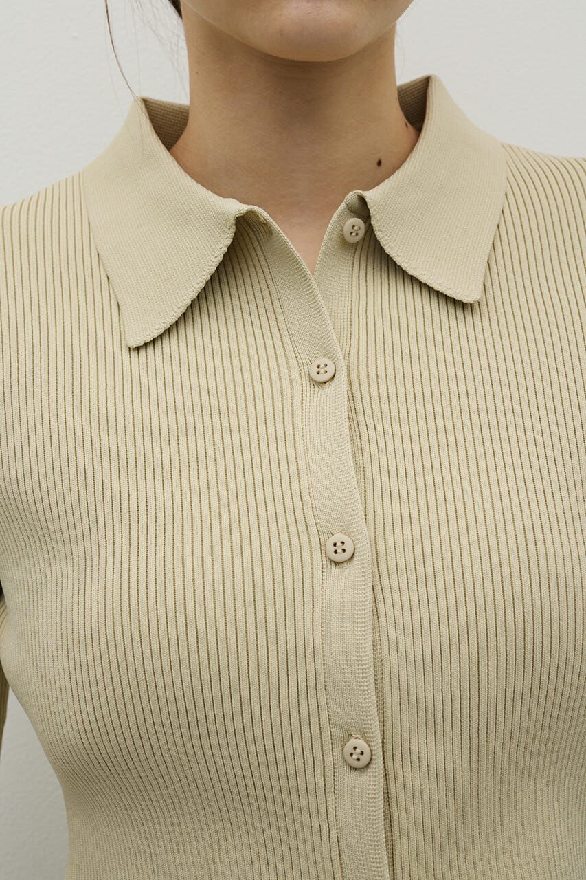 STYLEMIXER「2ピースハーフスリーブポロニットワンピース」|ワンピース|