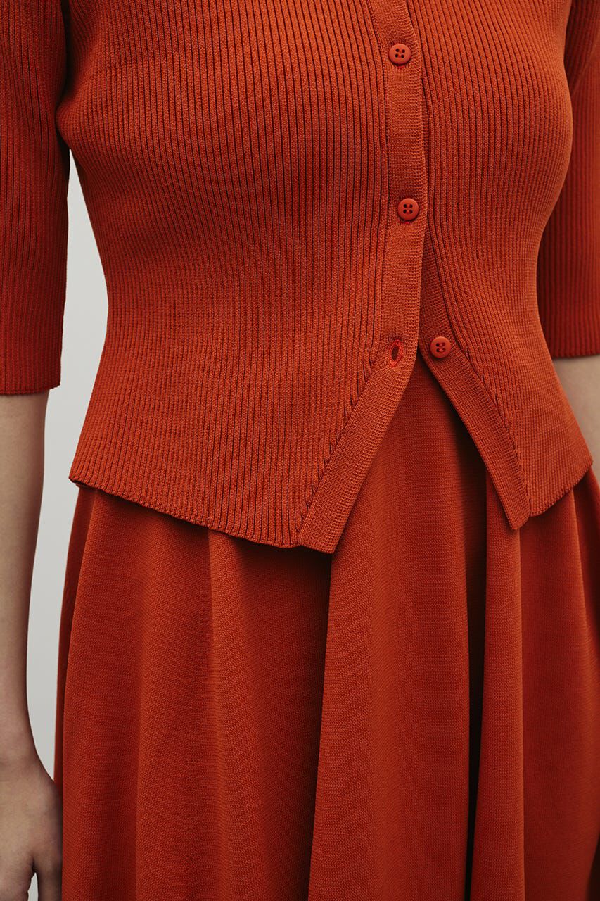 STYLEMIXER「2ピースハーフスリーブポロニットワンピース」|ワンピース|